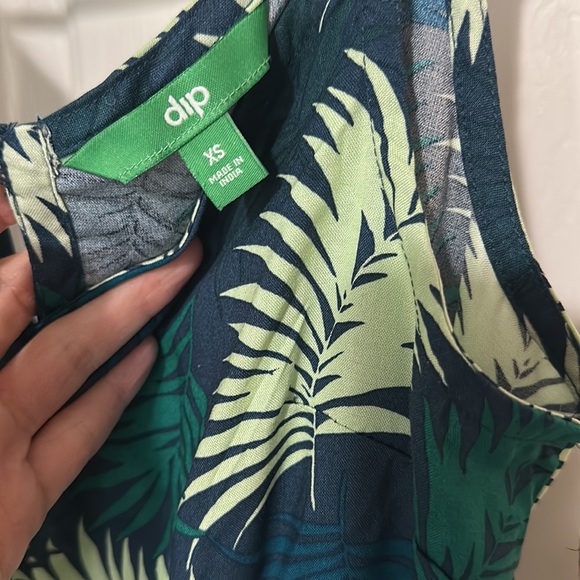 dip Eco-Friendly tropical print jumpsuit NWT - Picture 5 of 7